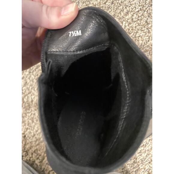 Maurices Boots Womens Size 7.5 Cleo Black Heel Ankle Booties - Picture 7 of 8